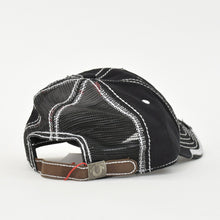 画像をギャラリービューアに読み込む, 新品未使用 Supreme シュプリーム TRUE RELIGION トゥルーレリジョン メッシュキャップ ストラップバック スタッズ ブラック コットン 中古 4b010474