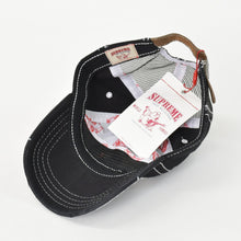 画像をギャラリービューアに読み込む, 新品未使用 Supreme シュプリーム TRUE RELIGION トゥルーレリジョン メッシュキャップ ストラップバック スタッズ ブラック コットン 中古 4b010474