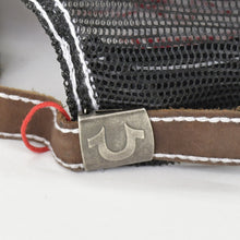 画像をギャラリービューアに読み込む, 新品未使用 Supreme シュプリーム TRUE RELIGION トゥルーレリジョン メッシュキャップ ストラップバック スタッズ ブラック コットン 中古 4b010474