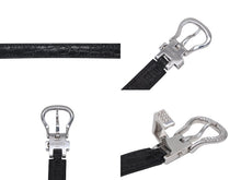 画像をギャラリービューアに読み込む, 極美品 HERMES エルメス Boucle Sellier ブックルセリエ ブレスレット □I刻印 ポロサス ブラック パヴェダイヤ Au750WG 中古 4b010475