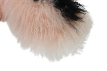 画像をギャラリービューアに読み込む, 極美品 FENDI フェンディ ファーコート ジャケット ラム シルク ファージャケット PR13-15-1842-A ピンク サイズ36 ブラック ピンク 中古 4b010478