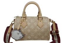 Load image into Gallery viewer, 新品未使用 LOUIS VUITTON ルイヴィトン スピーディ バンドリエール 20 2WAYバッグ M15151 ミャオウグラム キャンバス ベージュ 中古 4b010487