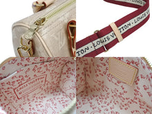 Load image into Gallery viewer, 新品未使用 LOUIS VUITTON ルイヴィトン スピーディ バンドリエール 20 2WAYバッグ M15151 ミャオウグラム キャンバス ベージュ 中古 4b010487