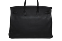 画像をギャラリービューアに読み込む, 極美品 HERMES エルメス バーキン40 ブラック トゴ 40cm ◻︎M刻印 シルバー金具 ハンドバッグ 中古 4b010493