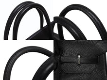 画像をギャラリービューアに読み込む, 極美品 HERMES エルメス バーキン40 ブラック トゴ 40cm ◻︎M刻印 シルバー金具 ハンドバッグ 中古 4b010493