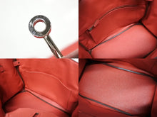 画像をギャラリービューアに読み込む, HERMES エルメス バーキン30 ハンドバッグ ローズジャイプール トゴ シルバー金具 □O刻印 2011年 美品 中古 4b010494