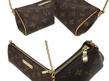 画像をギャラリービューアに読み込む, 極美品 LOUIS VUITTON ルイヴィトン ポシェット エヴァ チェーンショルダーバッグ M13567 モノグラム ゴールド金具 中古 4b010497