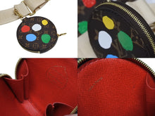 画像をギャラリービューアに読み込む, 新品同様 LOUIS VUITTON ルイヴィトン 草間彌生 ミュルティ ポシェット アクセソワール M46385 モノグラムキャンバス マルチカラー 中古 4b010499