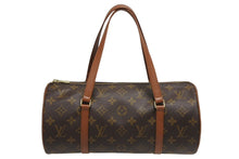 画像をギャラリービューアに読み込む, LOUIS VUITTON ルイヴィトン パピヨン30 ハンドバッグ M51365 旧型 モノグラムキャンバス ブラウン 美品 中古 4b010503