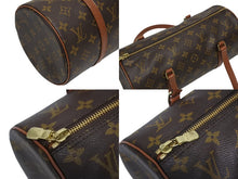 画像をギャラリービューアに読み込む, LOUIS VUITTON ルイヴィトン パピヨン30 ハンドバッグ M51365 旧型 モノグラムキャンバス ブラウン 美品 中古 4b010503