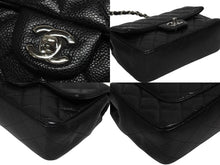 画像をギャラリービューアに読み込む, 極美品 CHANEL シャネル ミニマトラッセ19 Sフラップ Sチェーンショルダーバッグ 20番台 キャビアスキン ココマーク シルバー金具 中古 4b010508
