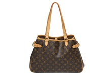 画像をギャラリービューアに読み込む, 極美品 LOUIS VUITTON ルイヴィトン ハンドバッグ バティニョールオリゾンタル M51154 モノグラム ブラウン 中古 4b010509