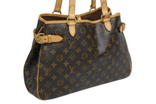 画像をギャラリービューアに読み込む, 極美品 LOUIS VUITTON ルイヴィトン ハンドバッグ バティニョールオリゾンタル M51154 モノグラム ブラウン 中古 4b010509