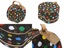 画像をギャラリービューアに読み込む, 極美品 LOUIS VUITTON ルイヴィトン × 草間彌生 ボワット シャポー30 ペインティッド ドット マルチカラー M46399 中古 4b010511