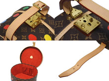 画像をギャラリービューアに読み込む, 極美品 LOUIS VUITTON ルイヴィトン × 草間彌生 ボワット シャポー30 ペインティッド ドット マルチカラー M46399 中古 4b010511