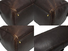 画像をギャラリービューアに読み込む, CHANEL シャネル ボストンバッグ 2WAYバッグ 3番台 ココマーク キャビアスキン ブラウン ゴールド金具 良品 中古 4b010524