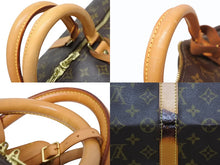 画像をギャラリービューアに読み込む, LOUIS VUITTON ルイヴィトン キーポル バンドリエール55 ボストンバッグ M41414 モノグラム ブラウン 良品 中古 4b010527