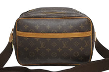 画像をギャラリービューアに読み込む, LOUIS VUITTON ルイヴィトン ショルダーバッグ リポーターPM M45254 モノグラムキャンバス ヌメ革 ブラウン 良品 中古 4b010528