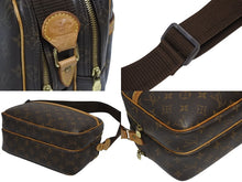 画像をギャラリービューアに読み込む, LOUIS VUITTON ルイヴィトン ショルダーバッグ リポーターPM M45254 モノグラムキャンバス ヌメ革 ブラウン 良品 中古 4b010528