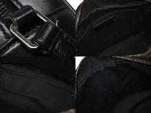 画像をギャラリービューアに読み込む, SAINT LAURENT サンローラン ルー カメラバッグ ショルダーバッグ 520534 レザー キルティング ブラック シルバー金具 美品 中古 4b010529
