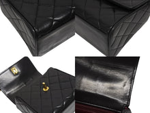 画像をギャラリービューアに読み込む, 極美品 CHANEL シャネル Sフラップ Sチェーンショルダーバッグ 3番台 ココマーク ラムスキン ブラック ゴールド金具 中古 4b010531
