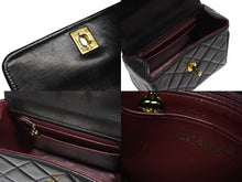 画像をギャラリービューアに読み込む, 極美品 CHANEL シャネル Sフラップ Sチェーンショルダーバッグ 3番台 ココマーク ラムスキン ブラック ゴールド金具 中古 4b010531