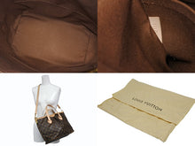 画像をギャラリービューアに読み込む, 極美品 LOUIS VUITTON ルイヴィトン パレルモPM 2WAY ハンドバッグ M40145 モノグラム PVC ヌメ革 ゴールド金具 中古 4b010533