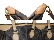 画像をギャラリービューアに読み込む, 極美品 LOUIS VUITTON ルイヴィトン パレルモPM 2WAY ハンドバッグ M40145 モノグラム PVC ヌメ革 ゴールド金具 中古 4b010533