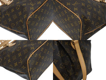 画像をギャラリービューアに読み込む, 極美品 LOUIS VUITTON ルイヴィトン パレルモPM 2WAY ハンドバッグ M40145 モノグラム PVC ヌメ革 ゴールド金具 中古 4b010533