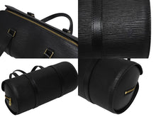 画像をギャラリービューアに読み込む, 極美品 LOUIS VUITTON ルイヴィトン エピ スフロ ハンドバッグ レザー ノワール M52222 エピレザー ゴールド金具 中古 4b010535