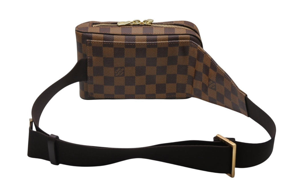 Very good condition LOUIS VUITTON Jeronimos waist bag body bag N51994 Damier Brown Used 4b010539
