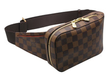 画像をギャラリービューアに読み込む, 極美品 LOUIS VUITTON ルイヴィトン ジェロニモス ウエストバッグ ボディバッグ N51994 ダミエ ブラウン 中古 4b010539