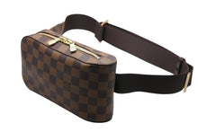 画像をギャラリービューアに読み込む, 極美品 LOUIS VUITTON ルイヴィトン ジェロニモス ウエストバッグ ボディバッグ N51994 ダミエ ブラウン 中古 4b010539