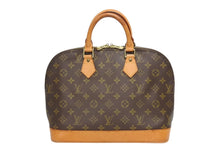 画像をギャラリービューアに読み込む, LOUIS VUITTON ルイ ヴィトン アルマPM ハンドバッグ M51130 モノグラム PVC ブラウン ゴールド金具 美品 中古 4b010542