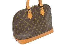 画像をギャラリービューアに読み込む, LOUIS VUITTON ルイ ヴィトン アルマPM ハンドバッグ M51130 モノグラム PVC ブラウン ゴールド金具 美品 中古 4b010542