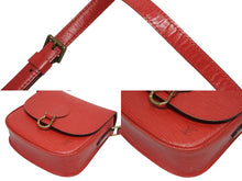 画像をギャラリービューアに読み込む, LOUIS VUITTON ルイヴィトン ショルダーバッグ エピ ミニサンクルー カスティリアン レッド M52217 ゴールド金具 美品 中古 4b010545