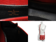 画像をギャラリービューアに読み込む, LOUIS VUITTON ルイヴィトン ショルダーバッグ エピ ミニサンクルー カスティリアン レッド M52217 ゴールド金具 美品 中古 4b010545