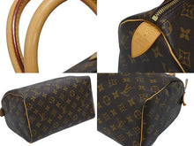 画像をギャラリービューアに読み込む, LOUIS VUITTON ルイヴィトン モノグラム スピーディ25 ハンドバッグ ブラウン M41109 ゴールド金具 美品 中古 4b010547