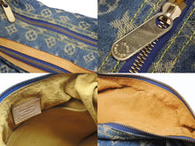 画像をギャラリービューアに読み込む, LOUIS VUITTON ルイヴィトン モノグラムデニム バギーPM ショルダーバッグ ワンショルダー M95049 インディゴブルー 良品 中古 4b010548