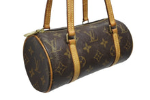 画像をギャラリービューアに読み込む, LOUIS VUITTON ルイヴィトン モノグラム ミニパピヨン19 ハンドバッグ M51389 ブラウン ゴールド金具 美品 中古 4b010549