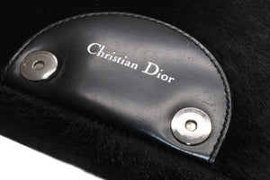極美品 Christian Dior クリスチャンディオール ワンショルダーバッグ マリスパール ビーズ ゴールド 中古 4b010550