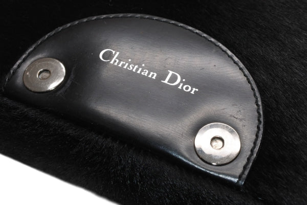 極美品 Christian Dior クリスチャンディオール ワンショルダーバッグ マリスパール ビーズ ゴールド 中古 4b010550