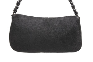 極美品 Christian Dior クリスチャンディオール ワンショルダーバッグ マリスパール ビーズ ゴールド 中古 4b010550