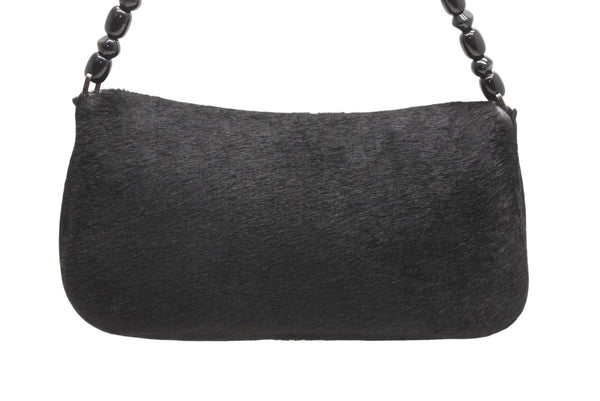 極美品 Christian Dior クリスチャンディオール ワンショルダーバッグ マリスパール ビーズ ゴールド 中古 4b010550