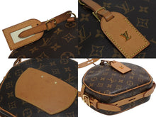 画像をギャラリービューアに読み込む, LOUIS VUITTON ルイヴィトン ボワット シャポー スープルMM ショルダーバッグ M45647モノグラム ブラウン PVC ヌメ革 美品 中古 4b010554