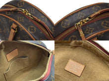 画像をギャラリービューアに読み込む, LOUIS VUITTON ルイヴィトン ボワット シャポー スープルMM ショルダーバッグ M45647モノグラム ブラウン PVC ヌメ革 美品 中古 4b010554