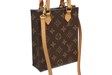 画像をギャラリービューアに読み込む, 新品同様 LOUIS VUITTON ルイヴィトン ショルダーバッグ M81295 プティットサックプラ モノグラム ブラウン ゴールド金具 中古 4b010555