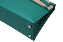 画像をギャラリービューアに読み込む, 新品未使用 エルメス HERMES Z刻印 ミニケリー2 ヴェールジェイド エプソン 外縫 2WAY ショルダーバッグ 中古 4b010563