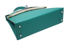 画像をギャラリービューアに読み込む, 新品未使用 エルメス HERMES Z刻印 ミニケリー2 ヴェールジェイド エプソン 外縫 2WAY ショルダーバッグ 中古 4b010563