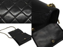 画像をギャラリービューアに読み込む, 極美品 CHANEL シャネル Sフラップ Sチェーンショルダーバッグ A2000 1番台 ココマーク ラムスキン ブラック ゴールド金具 中古 4b010569